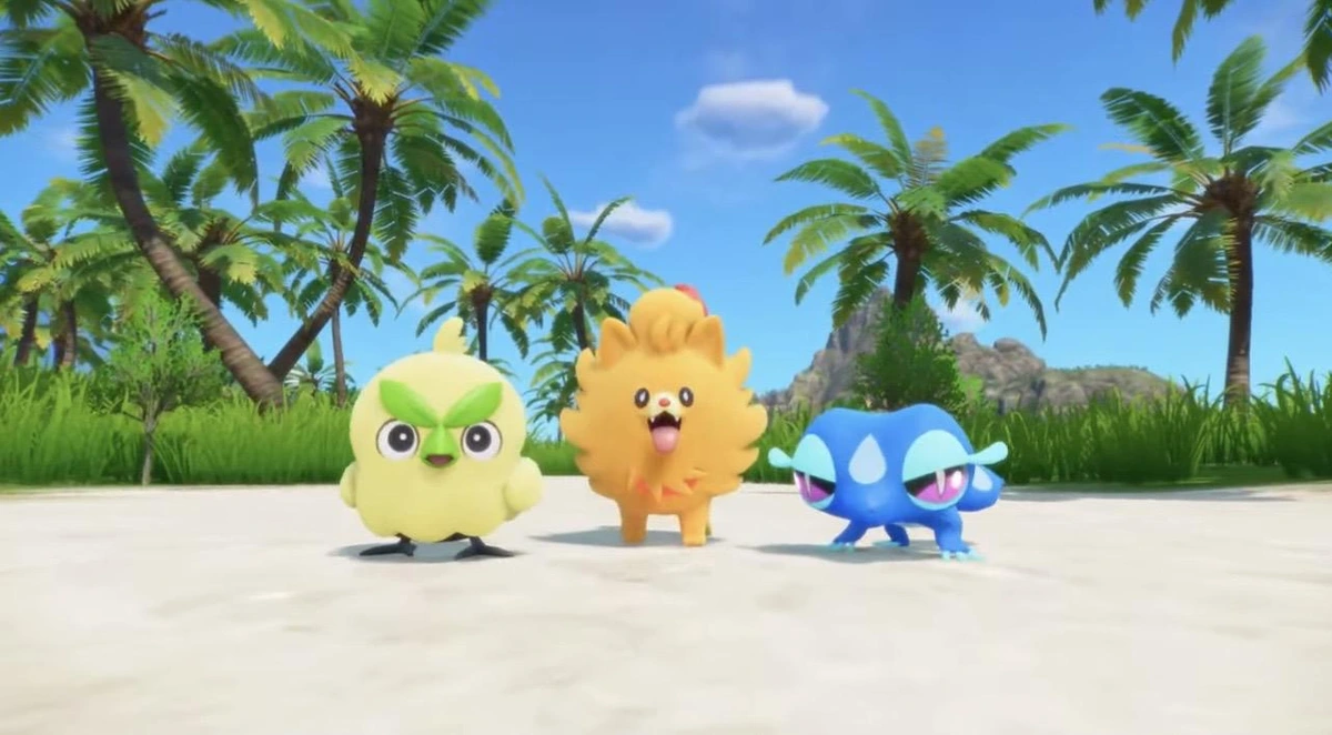 The new starters of Pokemon Winds / Waves