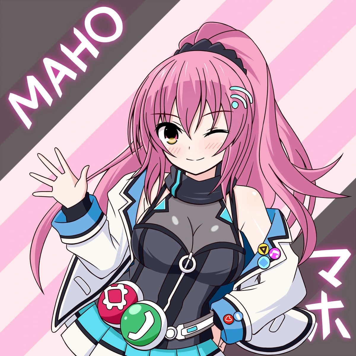 Maho Waves At You! [chimayoi_vivid]